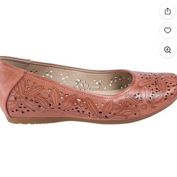 Baretraps Mariah Women's Floral Cutout Ballet Flats Sz 9.5W nwob - Picture 5 of 6